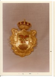Medalla de Oro obtenida por sus vinos las bodegas familiares del poeta J.B: "Matías Brotóns, S.A.", en 1974.